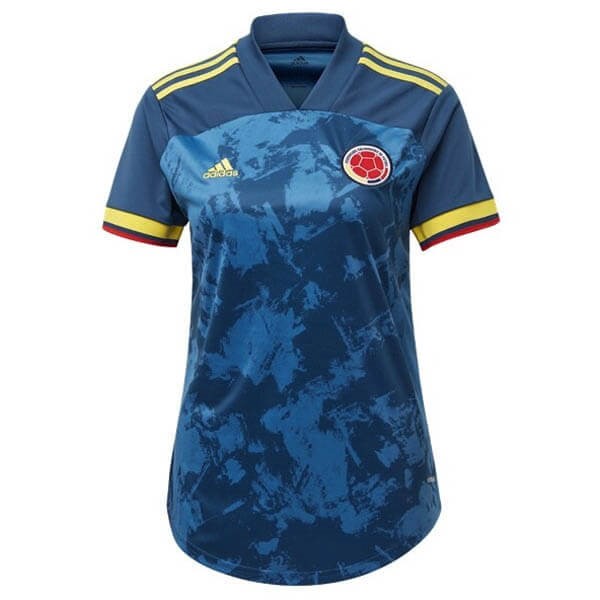 Camiseta Colombia 2ª Mujer 2020 Azul